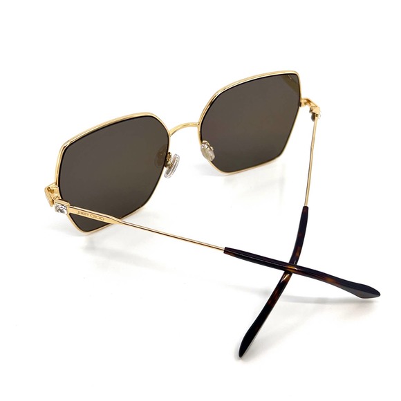 NWOT Jimmy Choo Gold Frame Sunglasses - Picture 8 of 15